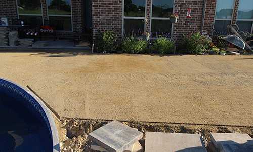 Leveling Around Pool