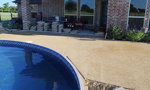 Concrete Pavers Around Inground Pool