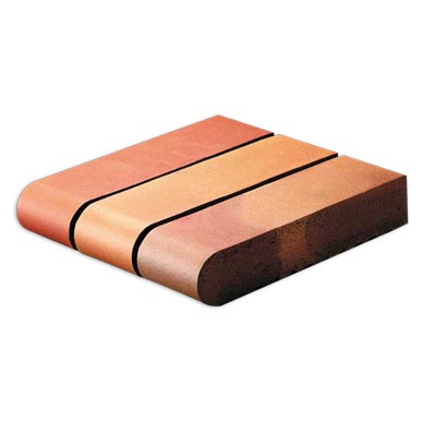 350 Autumn Leaves Clay Coping | NPT Hardscapes Clay Coping