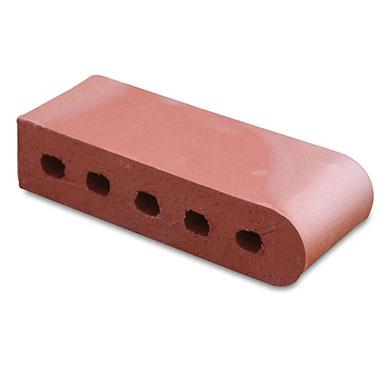 Red Flashed Clay Coping | NPT Handcrafted Stone