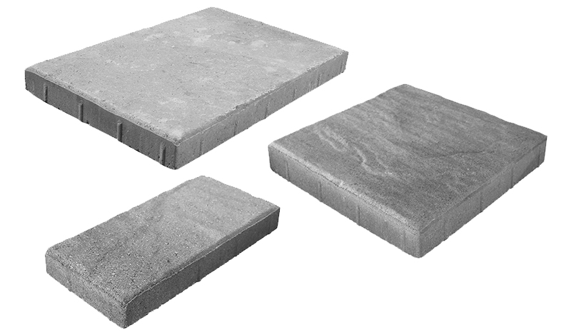 Lafitt Rustic Slab 3pc Combo, NPT Concrete Pavers