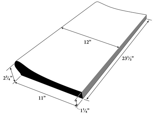 AQ Profile Precast Coping