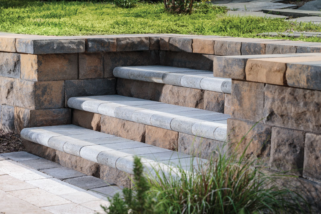 Belair Wall with Marina Coping
