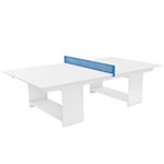 Ledge Lounger Polyethylene Ping Pong Table | NPT Yard Games