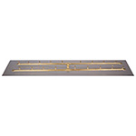 Flat Pan & Stainless Steel Brass Bullet Burner Kit | NPT Outdoor Elements