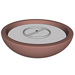 Sedona GFRC Fire Bowl, NPT Outdoor Elements