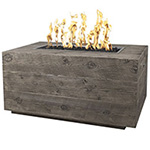 Catalina Woodgrain Fire Pit, NPT Outdoor Elements