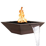 Maya Fire & Copper Water Bowl, NPT Outdoor Elements