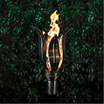 Stainless Steel Flower, NPT Outdoor Elements