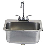 Stainless Steel Sink & Faucet