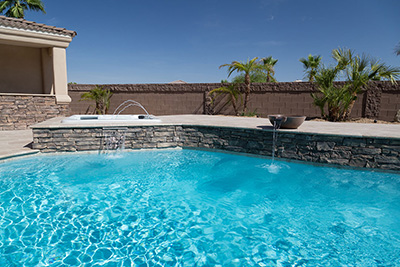 Blue Splash Pool Finishes ColorScapes