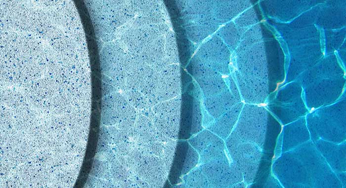 Sky Blue Iridescent JewelScapes Water Depth