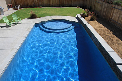 Tahoe Blue QuartzScapes Reflections Series Pool Finishes
