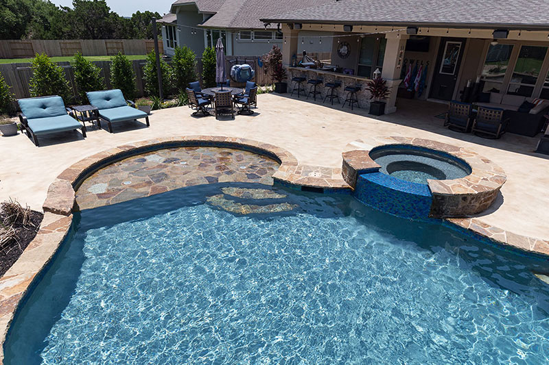 French Gray QuartzScapes Pool Finishes