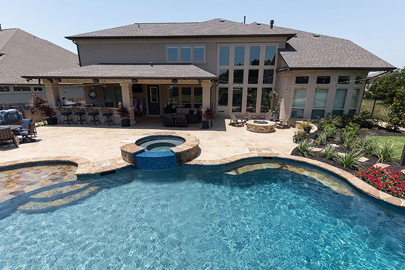 French Gray QuartzScapes Pool Finishes
