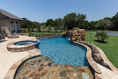 French Gray QuartzScapes Pool Finishes