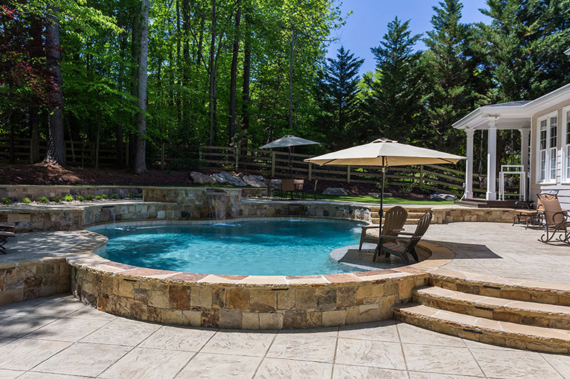 Caribbean Blue StoneScapes Mini Pebbles Pool Finishes