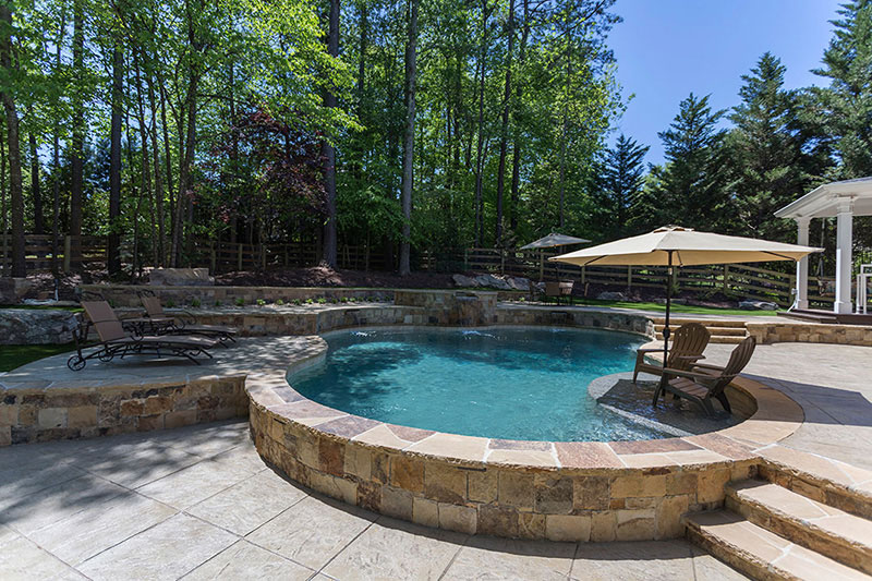 Caribbean Blue StoneScapes Mini Pebbles Pool Finishes