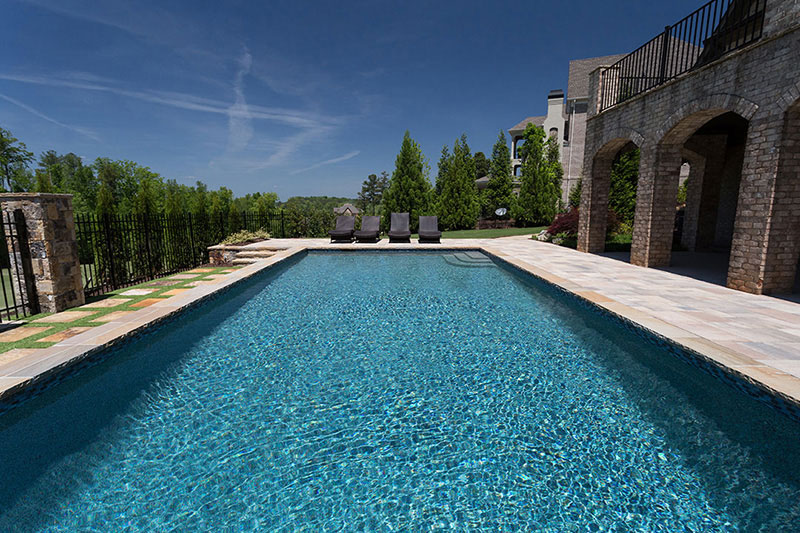 Tahoe Blue Mini Pebbles Pool Finishes