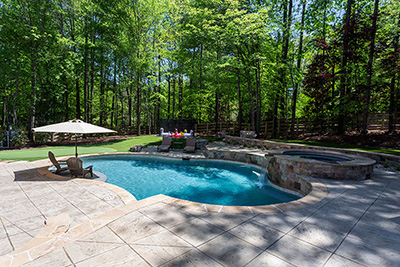Caribbean Blue StoneScapes Mini Pebbles Pool Finishes