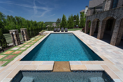 Tahoe Blue Mini Pebbles Pool Finishes