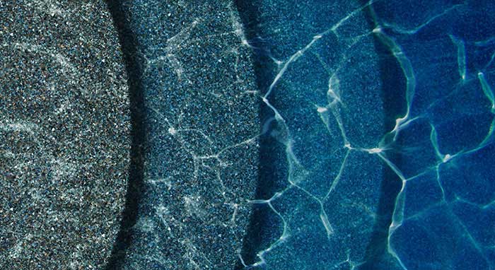 Midnight Blue StoneScapes Water Depth