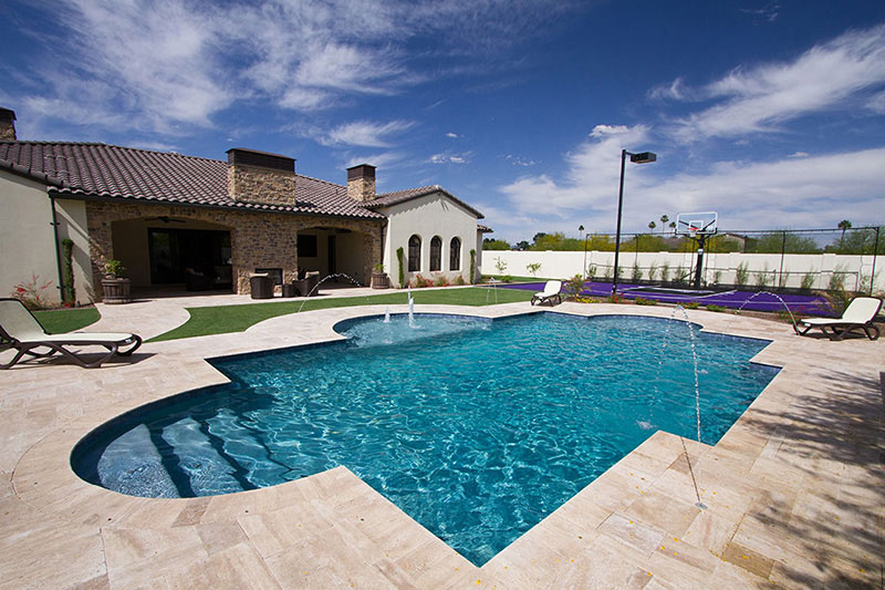 Aqua Blue StoneScapes Puerto Rico Blend Pool Finishes