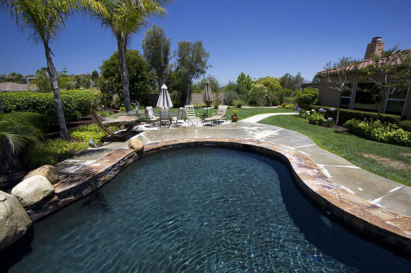 Black Puerto Rico Blend StoneScapes Pool Finishes