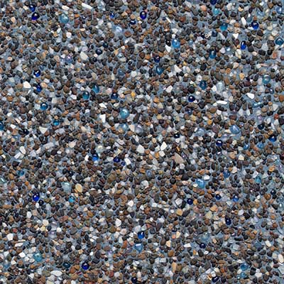 Midnight Blue Puerto Rico Blend StoneScapes Pool Finishes