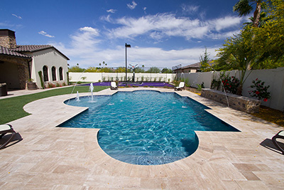 Aqua Blue StoneScapes Puerto Rico Blend Pool Finishes