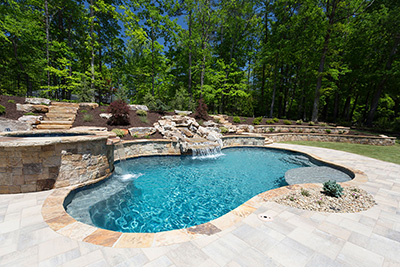 Tahoe Blue Puerto Rico Blend StoneScapes Pool Finishes