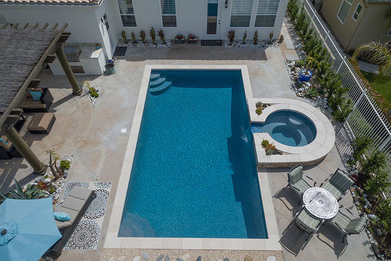 Aqua Blue StoneScapes Puerto Rico Blend Pool Finishes