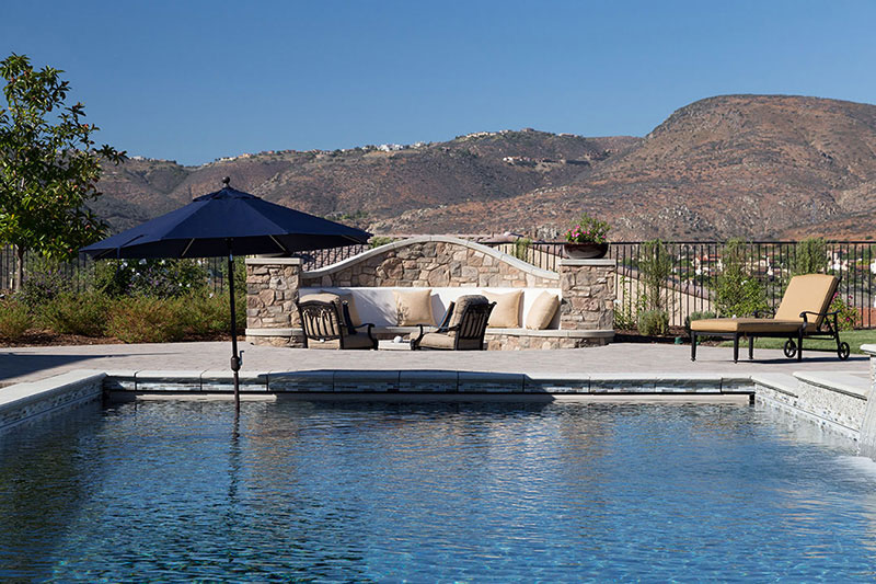 Black Puerto Rico Blend StoneScapes Pool Finishes