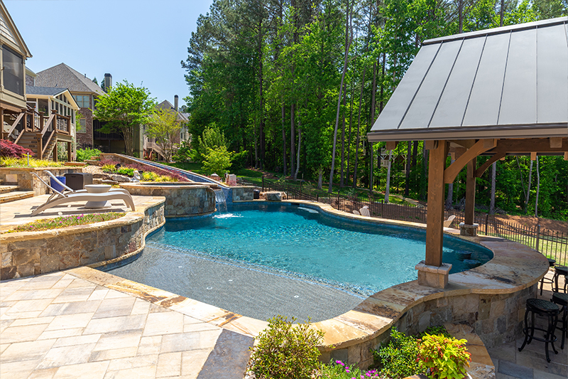 Midnight Blue Puerto Rico Blend StoneScapes Pool Finishes
