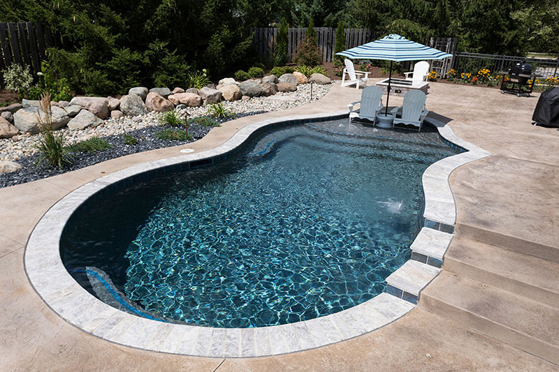 Black StoneScapes Pool Finishes