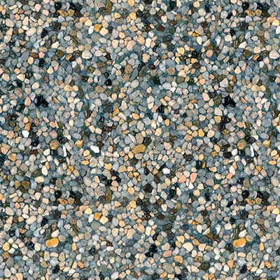 Tahoe Blue StoneScapes Regular Pebbles