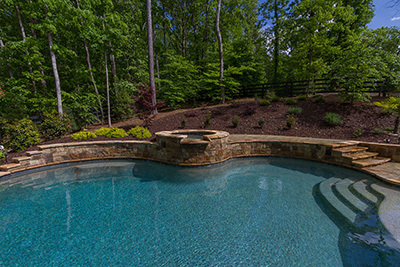 Caribbean Blue Stonescapes Regular Pebbles Pool Finishes