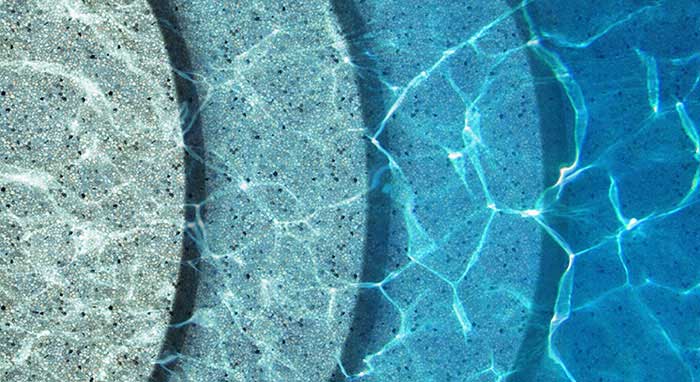 Aqua White StoneScapes Water Depth