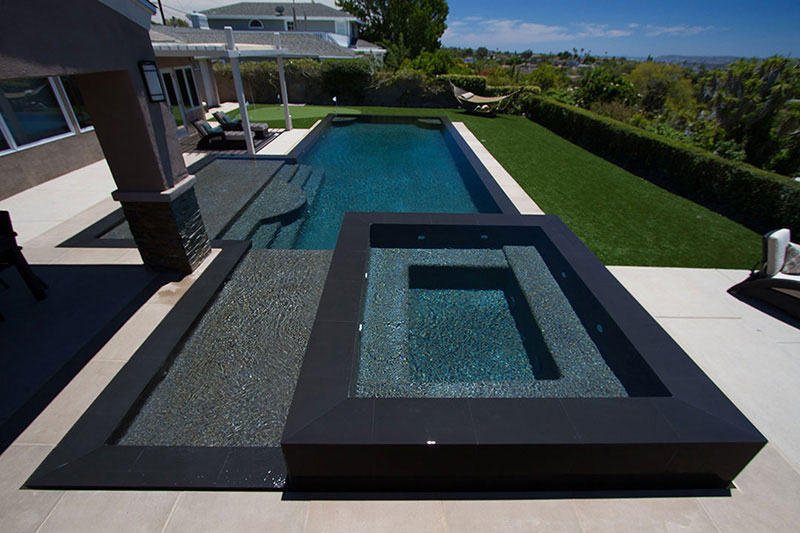 Black Touch of Glass StoneScapes