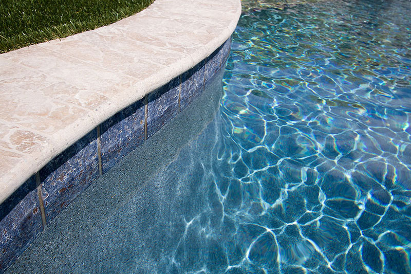 StoneScapes Touch of Glass Tropics Blue | Pool Finishes | NPTpool.com