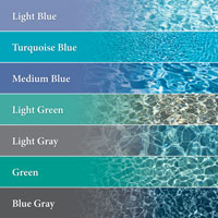 NPT pool finish colors