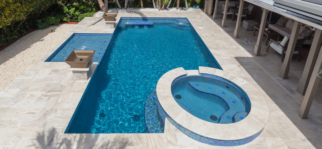 PolishedScapes Cascade pool finish