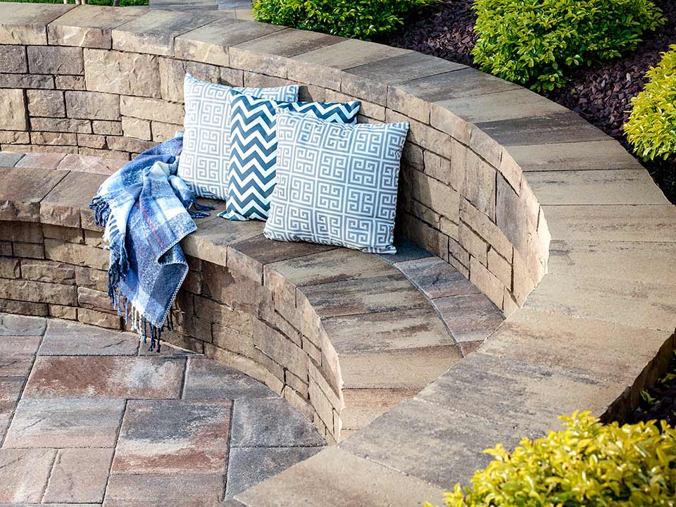 Retaining Wall Permanent Seating