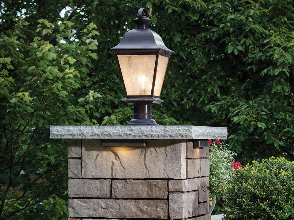 Retaining Walls Columns Lamp