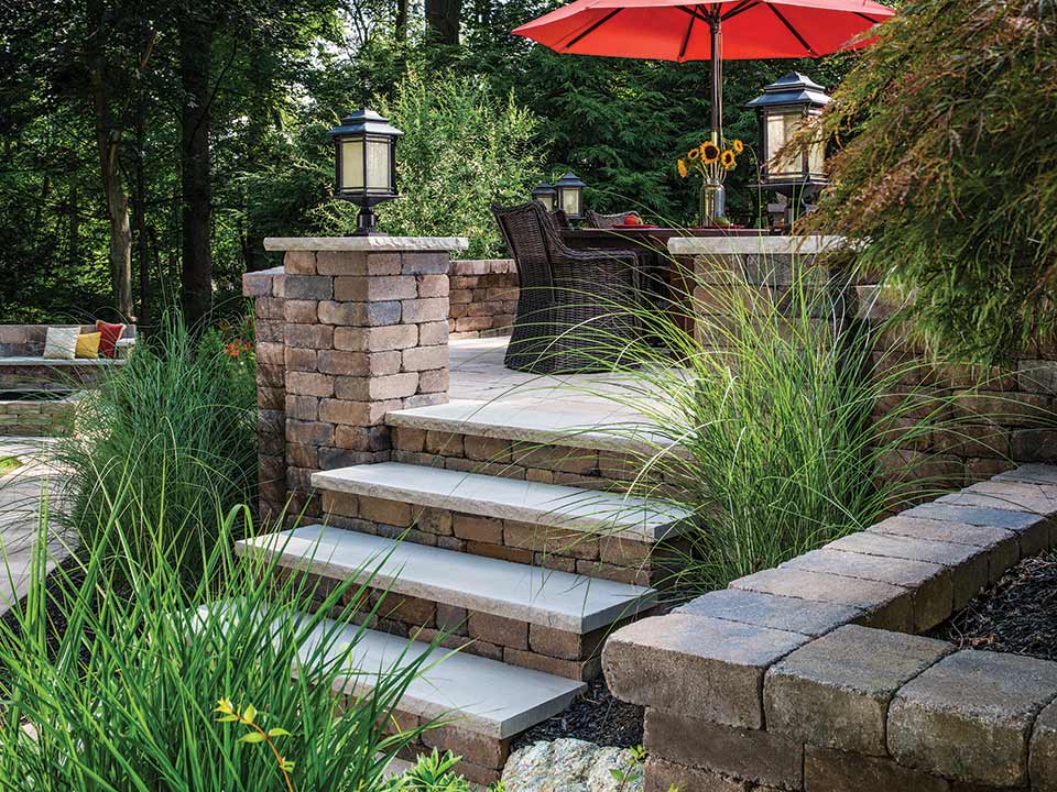 Retaining Walls Terraced Design