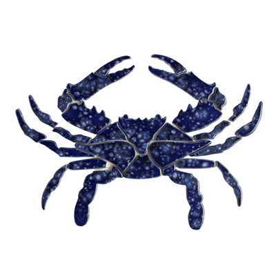 Blue Crab BC34-12 Ceramic Mosaics | NPT Ceramic Mosaics