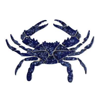 Blue Crab BC34-12 Ceramic Mosaics | NPT Ceramic Mosaics