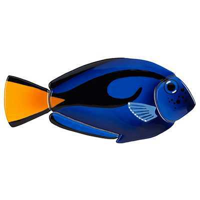 Pacific Blue Tang Reef Fish BT59 Ceramic Mosaic | BT59 Ceramic Mosaics