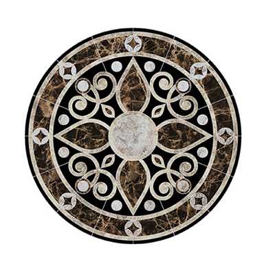 Baroque Medallion 2 CM-BM2-36 Contemporary Mosaic Tile | NPT Tiles