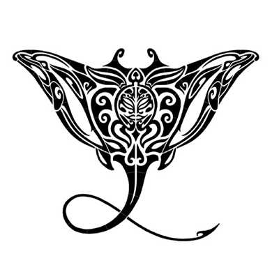 Tribal Manta Ray CM-MRI-60 Contemporary Mosaic Tile | NPT Tiles